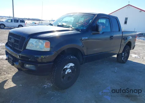 2005 Ford F-150 Stx/Xl/Xlt из США, поврежденный, VIN 1FTRX14W55FB00624